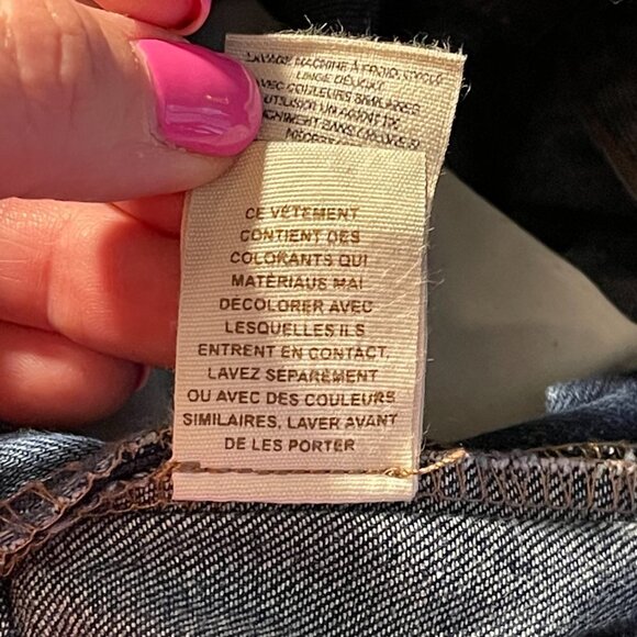 Women's 26 Free People Distressed Skinny Overalls Skinny Distressed Bibs - Picture 9 of 12